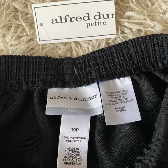 Alfred Dunner Petite Classic Pull-On Straight-Leg Women’s - Picture 9 of 10
